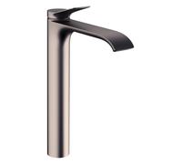 Mitigeur lavabo Hansgrohe Vivenis 75042340 sans bonde clic-clac, finition chrome noir brossé