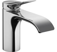 hansgrohe Vivenis robinetterie de lavabo à levier unique 80, sans garniture de vidage, portée 133mm, 75012000, Couleur: chrome