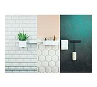 hansgrohe WallStoris 27904700 700mm, montage mural, Blanc Mat