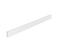 hansgrohe WallStoris - Barre murale 50cm, barre de fixation sert de base pour accrocher les accessoires WallStoris à coller ou à percer, Accessoire salle de bain, Blanc mat, 27902700