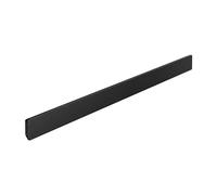 hansgrohe WallStoris - Barre murale 50cm, barre de fixation sert de base pour accrocher les accessoires WallStoris à coller ou à percer, Accessoire salle de bain, Noir mat, 27902670