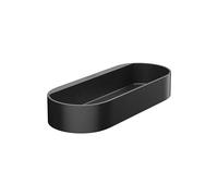 hansgrohe WallStoris - Corbeille de rangement salle de bain, Étagère douche sans percage, Étagère salle de bain, Rangement salle de bain, Profondeur 39mm, Accessoire salle de bain, Noir mat , 27913670
