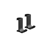 hansgrohe Crochets simples WallStoris 27914670 large, en plastique, 2 pièces, noir mat