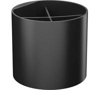 Hansgrohe Gobelet WallStoris 27921670 – à compartiments avec cloison, d 126 mm, noir mat