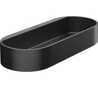 Hansgrohe Panier mural WallStoris 27913670 plastique noir mat 250x39 mm