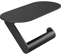 Hansgrohe Porte-papier toilette WallStoris 27928670 avec tablette 230mm noir mat
