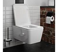 hansgrohe EluPura Q WC suspendu 540 AquaFall Flush, HygieneEffect, blanc, 62022450