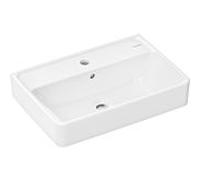 hansgrohe Xanuia Q lavabo 60209450 550x370mm, avec trou pour robinetterie/trop-plein, blanc
