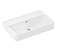 hansgrohe Xanuia Q lavabo 60214450 600x370mm, sans trou pour robinetterie, avec trop-plein, blanc