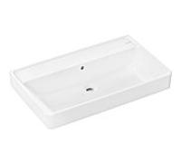 hansgrohe Xanuia Q lavabo 60226450 800x480mm, sans trou pour robinetterie, avec trop-plein, blanc