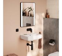 Hansgrohe Lave-mains Xanuia Q 500x390 mm sans trou, avec trop-plein, blanc SmartClean