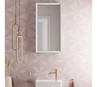 hansgrohe miroir Xarita E 54999700 avec éclairage LED et capteur IR, blanc mat