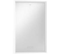 hansgrohe Xarita E miroir, éclairage LED avec capteur tactile capacitif, 500x50x700mm, blanc mat, chauffage du miroir, 54989700