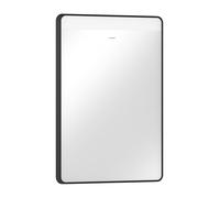 Hansgrohe Xarita Lite Q miroir 50x70 cm rectangulaire avec éclairage avec tapis chauffant noir 54969670