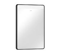 hansgrohe Xarita Lite Q miroir 54956670 avec éclairage LED horizontal, noir mat, L 500 x H 700 x P 30 mm, 5 W