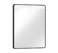 Hansgrohe Miroir Xarita Lite Q 60x70 cm LED horizontal Noir mat Interrupteur mural 54957670