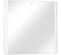 hansgrohe Xarita Lite Q miroir 54963700 avec éclairage latéral LED, blanc mat, L 800 x H 700 x P 30 mm, 14 W