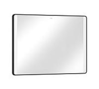 hansgrohe Xarita Lite Q miroir 54964670 avec éclairage latéral LED, noir mat, L 1000 x H 700 x P 30 mm, 14 W