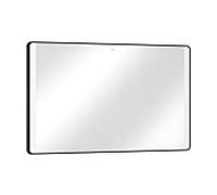 Hansgrohe Miroir Xarita Lite Q 120×70 cm LED latéral Noir mat Interrupteur mural 14 W 54965670