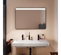 Hansgrohe Xarita Lite Q miroir 100x70 cm rectangulaire avec éclairage oui noir 54972670