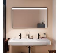 Hansgrohe Xarita Lite Q miroir 120x70 cm rectangulaire avec éclairage oui noir 54973670
