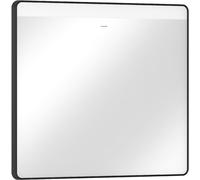 Hansgrohe Xarita Lite Q miroir 80x70 cm rectangulaire avec éclairage noir 54958670