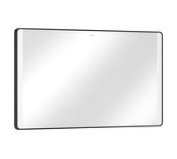 hansgrohe Xarita Lite Q Miroir, illumination LED latérale, 1200x30x700mm, interrupteur mural, 54965670, Couleur: noir mat
