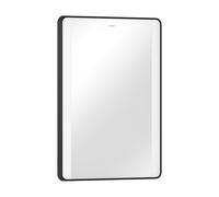 hansgrohe Xarita Lite Q Miroir, illumination LED latérale, 500x30x700mm, interrupteur mural, 54961670, Couleur: noir mat