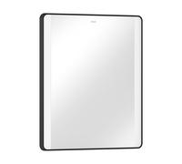 hansgrohe Xarita Lite Q Miroir, illumination LED latérale, 600x30x700mm, interrupteur mural, 54962670, Couleur: noir mat