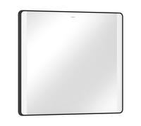 hansgrohe Xarita Lite Q miroir, illumination LED latérale, 800x30x700mm, interrupteur mural, 54963670, Couleur: noir mat