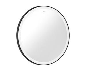 hansgrohe Xarita Lite S miroir, éclairage LED rond, 700x30x700mm, capteur IR, miroir chauffant, 54979670, Couleur: noir mat