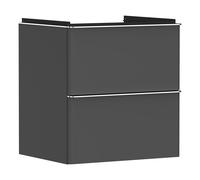 Hansgrohe Xelu Q armoire 58x49.5x60.5 cm sous-lavabo suspendu gris-chrome 54024000
