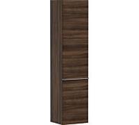 hansgrohe Xelu Q armoire haute 54138000 370x400x1650mm, charnière de porte à gauche, noyer foncé, chromé