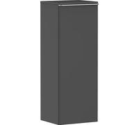 Hansgrohe Xelu Q Armoire mi-Haute, 400x350, 1 Porte, charnières à Droite, 2 étagères en Verre, 54132000, Couleur: Gris Diamant Mat