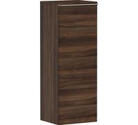 hansgrohe Xelu Q Armoire mi-haute, 400x350, 1 porte, charnières à gauche, 2 étagères en verre, 54130000