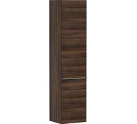 hansgrohe Xelu Q Armoire mi-haute, 400x350x1650, 2 portes, charnières à droite, 3 étagères en verre, 54142000