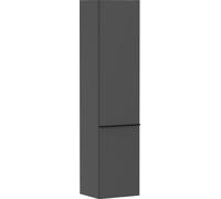 hansgrohe Xelu Q Armoire mi-haute, 400x350x1650, 2 portes, charnières à gauche, 3 étagères en verre, 54136670