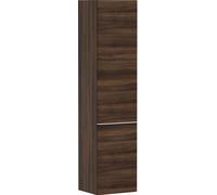 hansgrohe Xelu Q Armoire mi-haute, 400x350x1650, 2 portes, charnières à gauche, 3 étagères en verre, 54138700