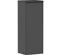 hansgrohe Xelu Q armoire mi-haute 54132670 370x400x1065mm, charnière de porte à droite, gris diamant mat, noir mat