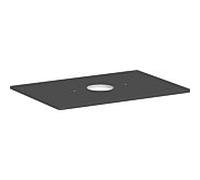 hansgrohe Xelu Q Plan de toilette, 1 découpe, 54113910,
