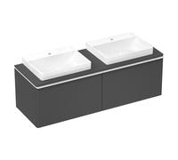 Hansgrohe Xelu Q plan de travail suspendu 156x55 cm gris 54112910