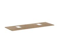 Hansgrohe Xelu Q plan de travail suspendu 156x55 cm Chêne 54126230