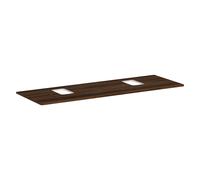 hansgrohe Xelu Q Plan de toilette, 2 découpes, 54126630,