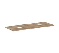 Hansgrohe Xelu Q plan de travail suspendu 136x55 cm Chêne 54118230