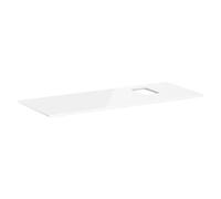 Hansgrohe Xelu Q plan de travail suspendu 136x55 cm blanc 54124050
