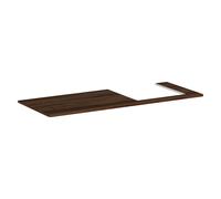 Hansgrohe Plan de toilette Xelu Q 136x55 cm découpe à droite Noyer foncé 54098630