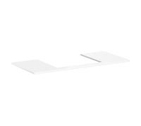 Hansgrohe Xelu Q plan de travail suspendu 118x55 cm blanc 54111050