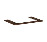 Hansgrohe Xelu Q plan de travail suspendu 78x55 cm noyer 54109630