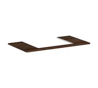 hansgrohe Xelu Q console 54110630 980 x 550 mm, découpe 600 x 480 mm, noyer foncé
