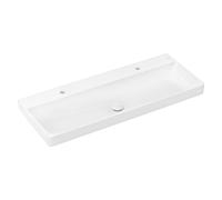 Hansgrohe Xelu Q lavabo 120x48 cm rectangulaire classique-de meuble blanc brillant 61042450